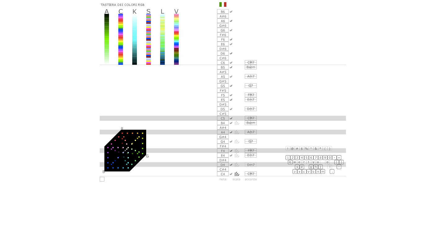 RGB Color Keyboard schermata 03
